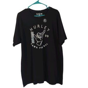 Hurley Dawn Patrol Mens Soft T-shirt Color Black Size L